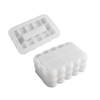 Silikoninė forma servetėlių dėžutei — DIY sandėliavimo organizatorius, reguliaraus daugiakampio formos