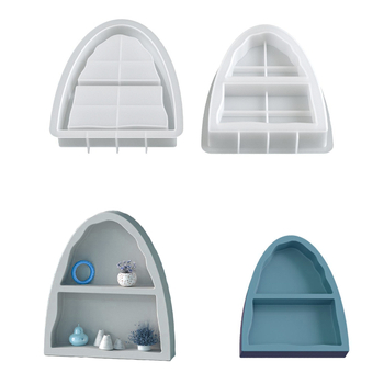 Silikoninė kepimo forma su nestandartine arkine forma — DIY gipso dekoracijų gamybai