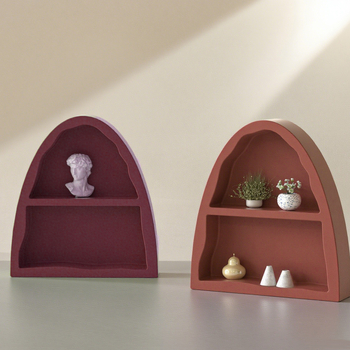 Silikoninė kepimo forma su nestandartine arkine forma — DIY gipso dekoracijų gamybai