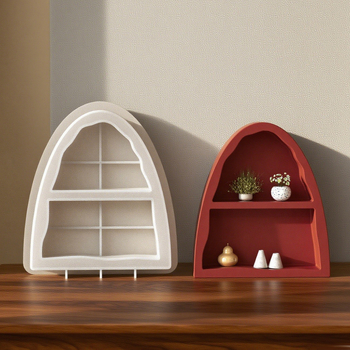 Silikoninė kepimo forma su nestandartine arkine forma — DIY gipso dekoracijų gamybai