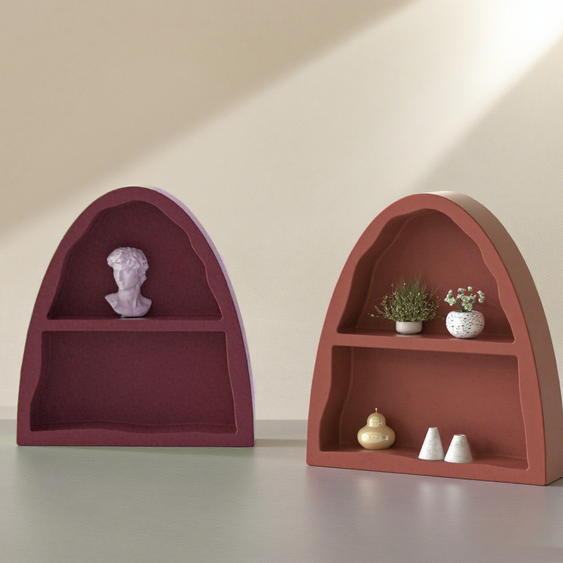 Silikoninė kepimo forma su nestandartine arkine forma — DIY gipso dekoracijų gamybai