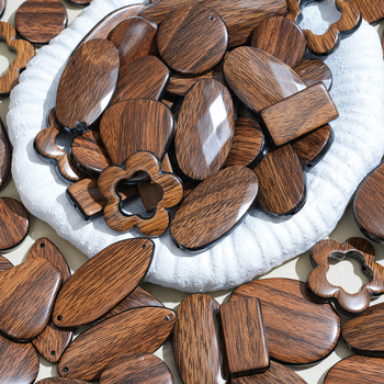 Ακρυλικά χάντρες DIY για κοσμήματα – μπαρόκ στυλ, χάντρες Drum, μοτίβο Nobleman