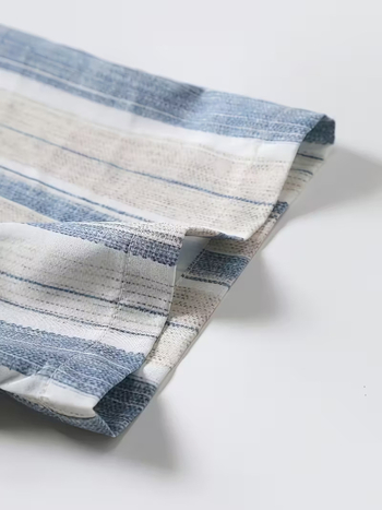 Muška košulja kratkih rukava s prugastim printom