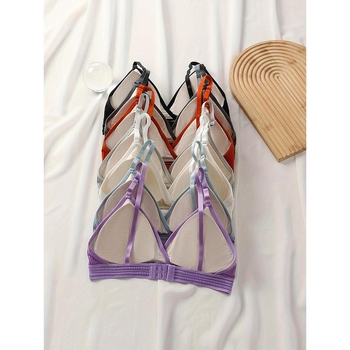 Μπραλέτ Ρομαντικό Στυλ Underwire Removable (Nylon Lace; Cotton Lining; Rabbit Ear Cup; Moldless Cup)