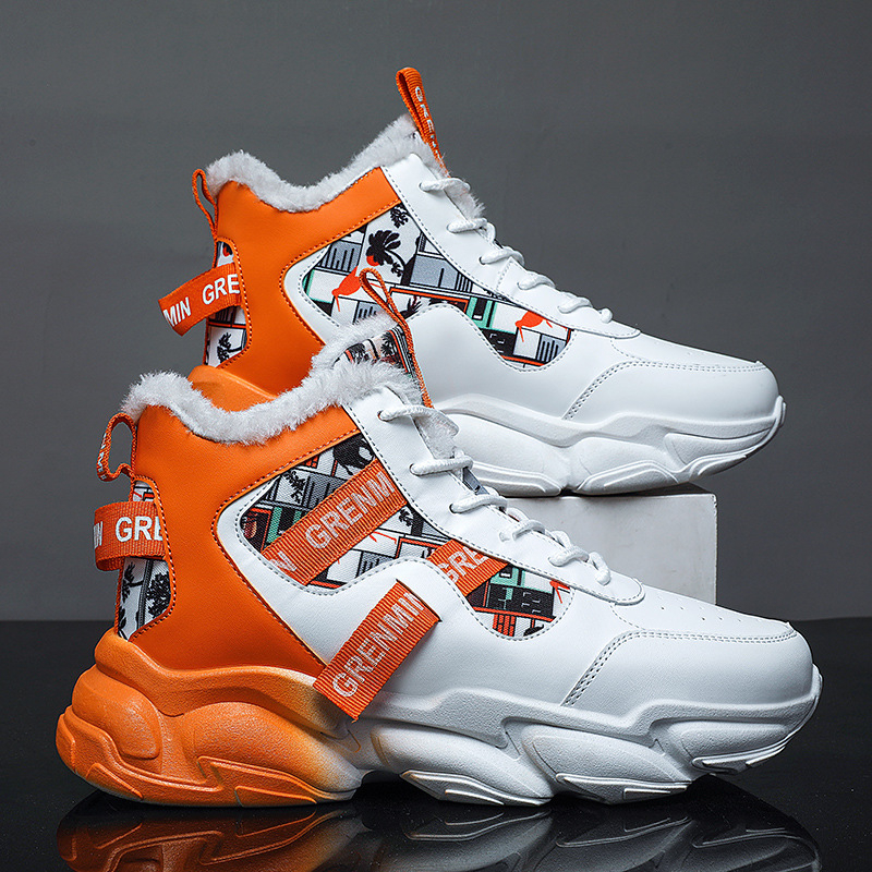 Χειμερινά Ανδρικά Παπούτσια με PU Άνω Μέρος και EVA Σόλα – Χαλαρωτικό Στυλ