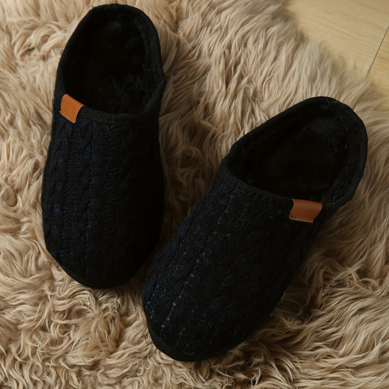 Kangasest sussid Slip-On ümmarguse ninaga, eakale mehele üle 60 aasta, ülemine: veise nubuknahk, talla: TPR