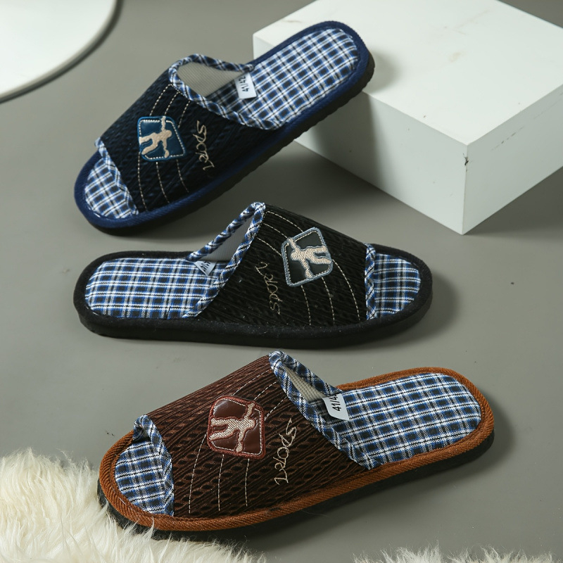 Meeste EVA sussid siseruumide jaoks, Slip-On, eakatele, nelja aastaaja jaoks