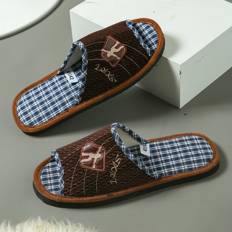 Meeste EVA sussid siseruumide jaoks, Slip-On, eakatele, nelja aastaaja jaoks