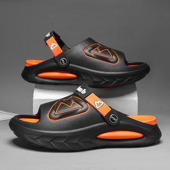 Мъжки чехли EVA - EVA горна част, EVA подметка, Injection Shoes технология, отворен пръст, лято 2024