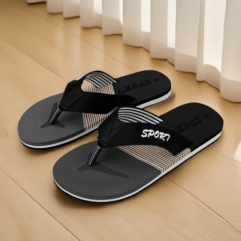 Ανδρικές παντόφλες, EVA πάνω μέρος και EVA σόλα, εύκολη εφαρμογή, για ηλικιωμένους άνδρες