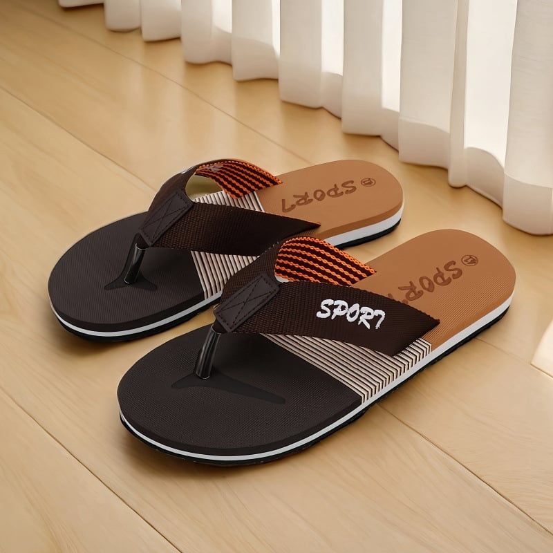 Ανδρικές παντόφλες, EVA πάνω μέρος και EVA σόλα, εύκολη εφαρμογή, για ηλικιωμένους άνδρες