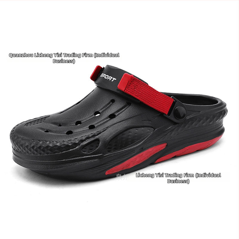 EVA sandalai su EVA viršutine ir EVA padu, kvėpuojantys, slip-on vyriški vasaros batai