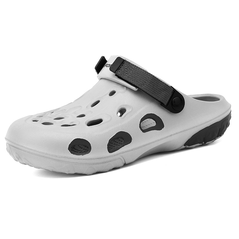 Vyriški EVA slip-on sandalai – kvėpuojantys vasaros kasdieniniai sandalai su 4 cm padu