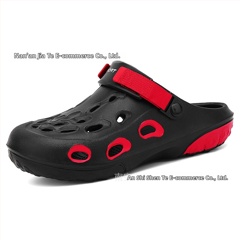 Vyriški EVA slip-on sandalai – kvėpuojantys vasaros kasdieniniai sandalai su 4 cm padu