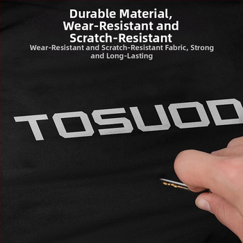 Tosuod dviratininko dulkių atsparus gaubtas, poliesteris + elastanas, modelis Fcb112