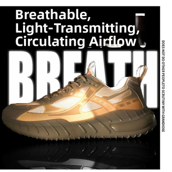 Doudou vyriški sportiniai bateliai, viršutinė dalis iš pirmos kokybės odos, TPU padas