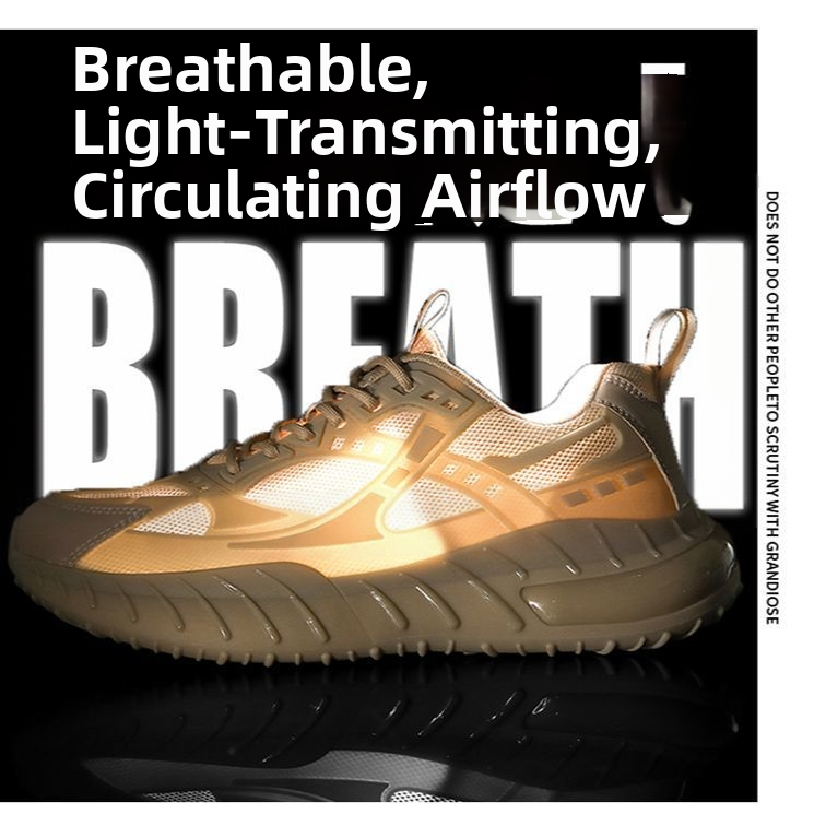 Doudou vīriešu sporta apavi, augšējā daļa no pirmās kvalitātes ādas, TPU zole