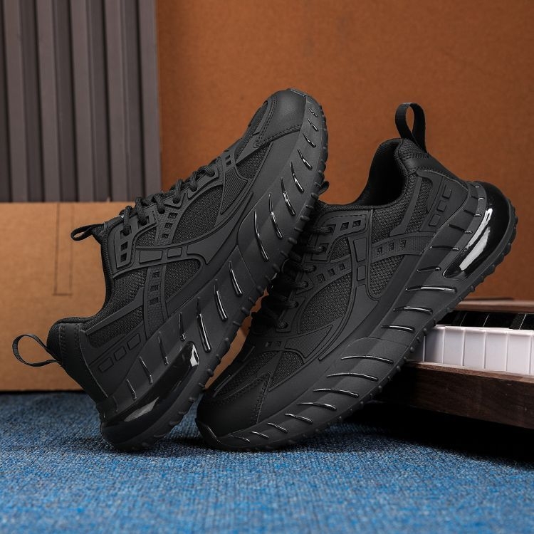 Ανδρικά αθλητικά παπούτσια Doudou, επάνω από δέρμα πρώτης στρώσης, TPU σόλα