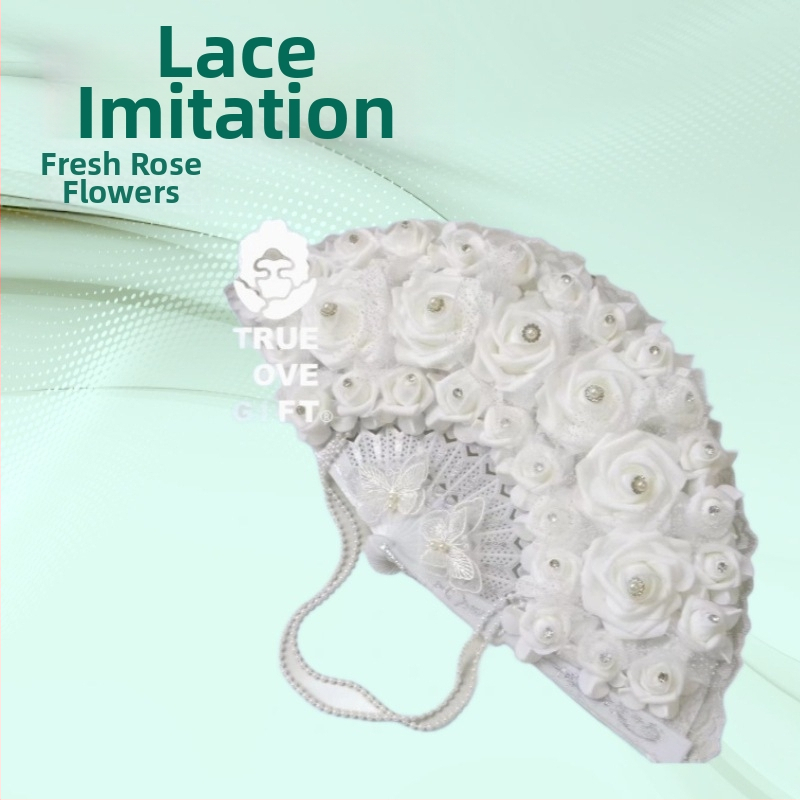 Sulankstomas rankinis ventiliatorius, PE medžiaga, plastinis rėmas, visiškai rankų darbo, modelis FAN25-1160.