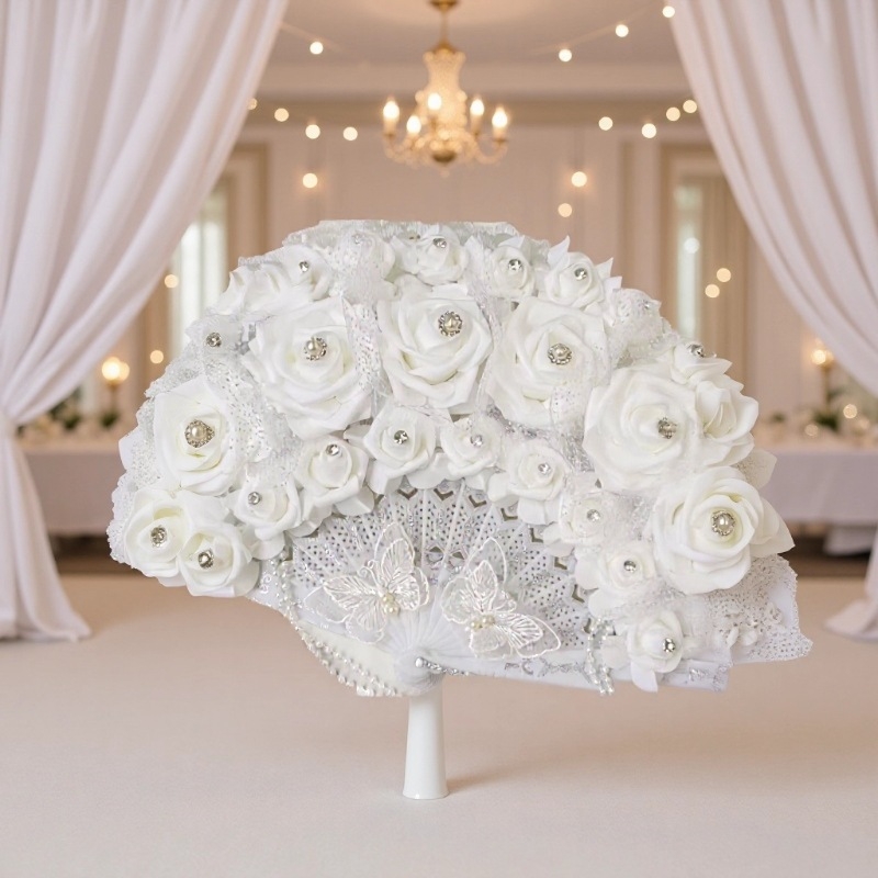 Πτυσσόμενος φορητός ανεμιστήρας από PE, πλαστικό πλαίσιο, χειροποίητο, μοντέλο FAN25-1160.