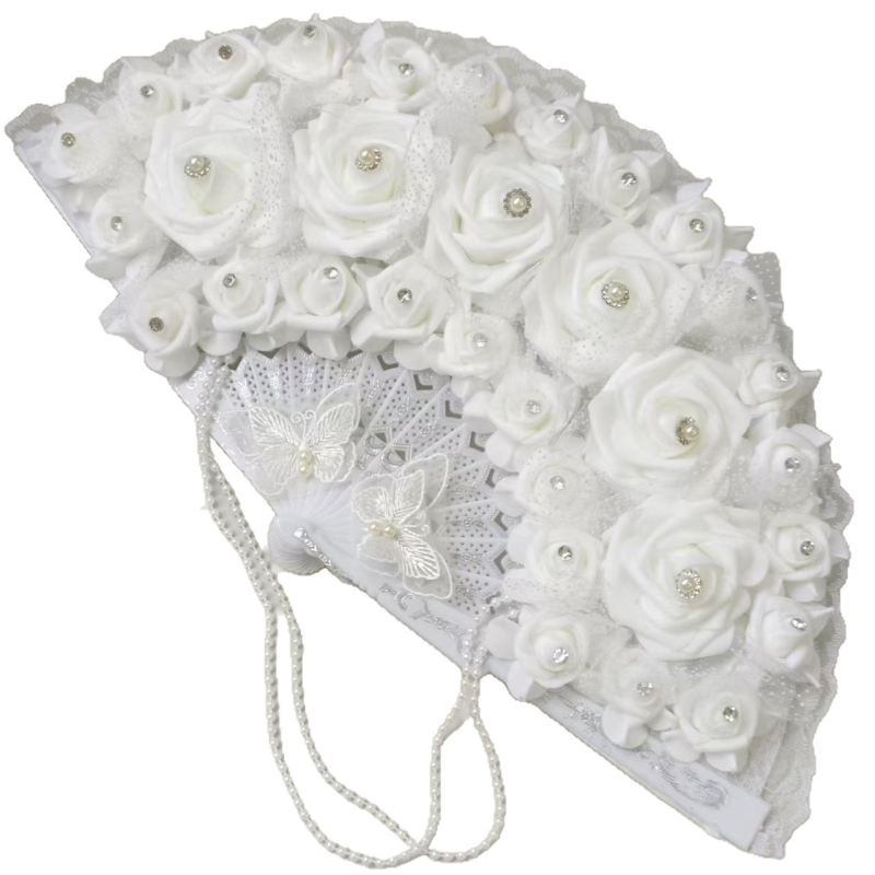 Πτυσσόμενος φορητός ανεμιστήρας από PE, πλαστικό πλαίσιο, χειροποίητο, μοντέλο FAN25-1160.