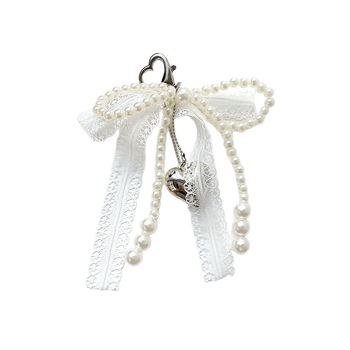 Pitsist lips telefoni kaelakee – käsitöö, helmestest ja pärlitest, südamekujuline võtmehoidja