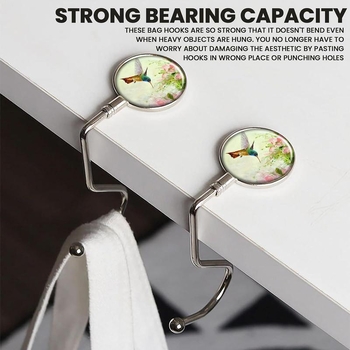 Vario piniginės kabykla — vienas kabliukas, modernus minimalistinis dizainas, stalo laikiklis