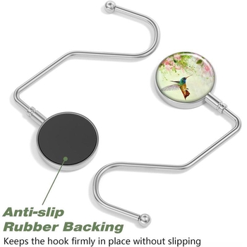 Vario piniginės kabykla — vienas kabliukas, modernus minimalistinis dizainas, stalo laikiklis