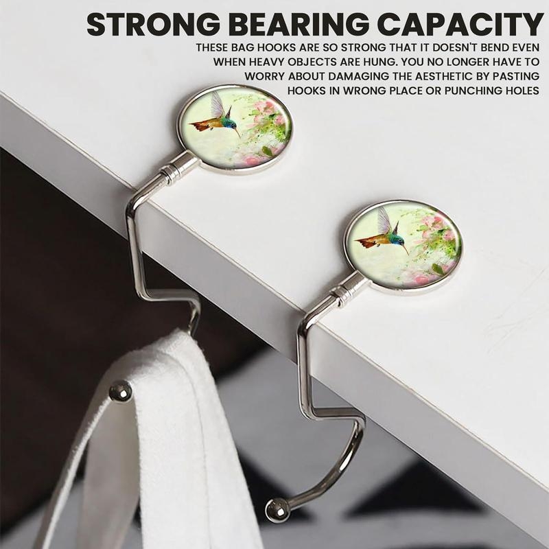 Άγκιστρο Τσάντας από Χαλκό — Μοντέρνος Μινιμαλιστικός Σχεδιασμός, Με Έναν Γάντζο, Βάση Τραπεζιού