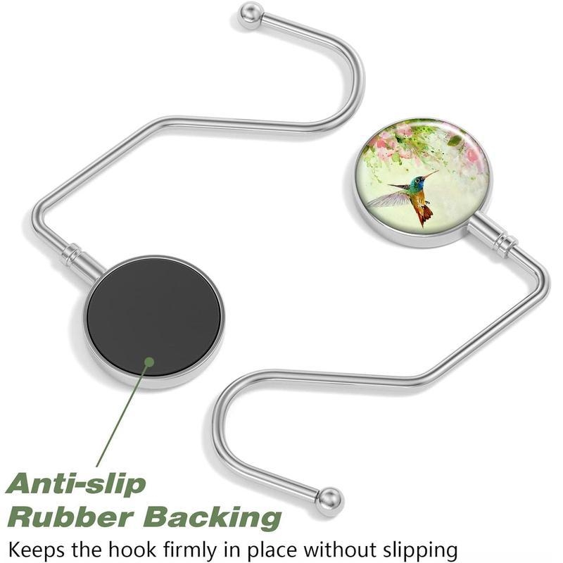 Άγκιστρο Τσάντας από Χαλκό — Μοντέρνος Μινιμαλιστικός Σχεδιασμός, Με Έναν Γάντζο, Βάση Τραπεζιού