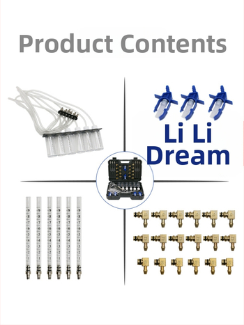 Dyzelio Common Rail alyvos grąžinimo detektorius ir purkštuvų bandymo įrankis