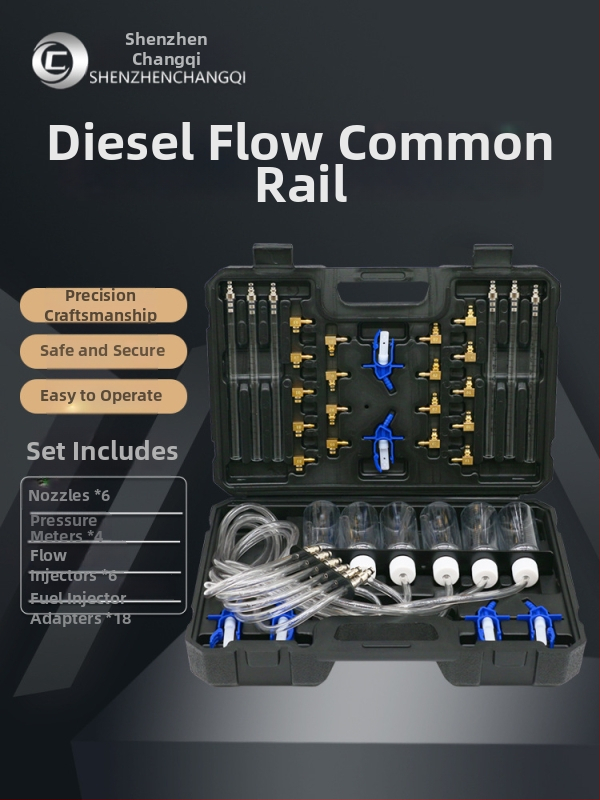 Dyzelio Common Rail alyvos grąžinimo detektorius ir purkštuvų bandymo įrankis