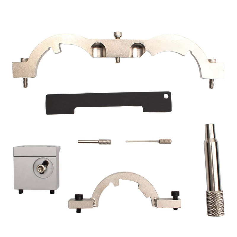 Variklio laikmatis įrankis Opel/Vauxhall 1.0/1.2/1.4 turbo varikliams, plastiko ir plieno konstrukcija, mechaniniams ir automobilių remontams.