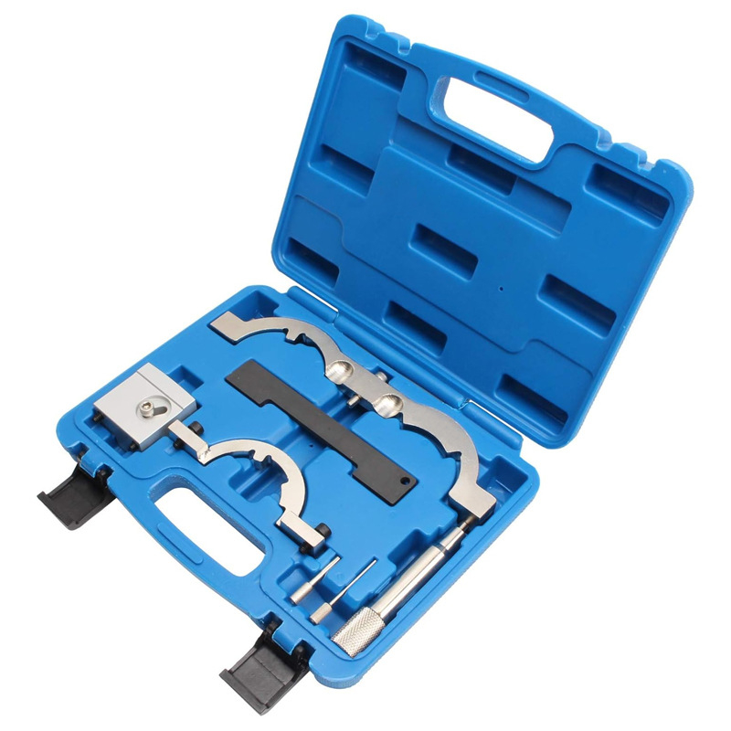 Variklio laikmatis įrankis Opel/Vauxhall 1.0/1.2/1.4 turbo varikliams, plastiko ir plieno konstrukcija, mechaniniams ir automobilių remontams.