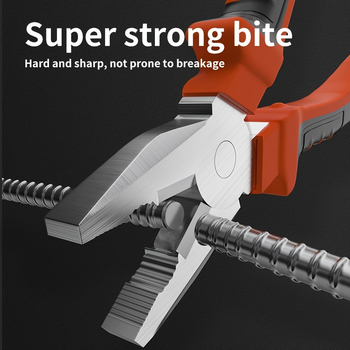 Многофункционални клещи за рязане на жици и отвертка, стомана, пасторален стил