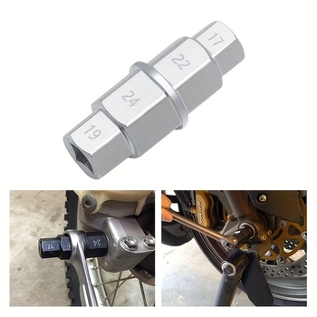 Торцев ключ за предното колело на мотоциклета - карбонова стомана, ръчен инструмент