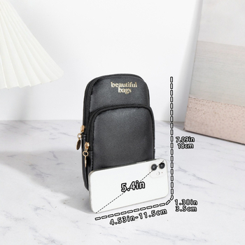 Női mini PU bőrtáska, függőleges crossbody, mini négyzetes forma, 2025 tavasz, cipzáras zárás