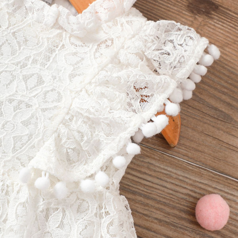 Detské šaty pre dievčatá (Kórejský štýl, A-linijny strih, 100% bavlna, pre novorodencov 0–12 mesiacov, leto)