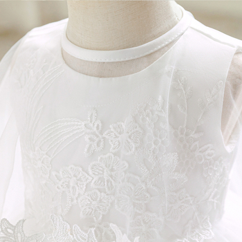 Kūdikių suknelė 1–3 metų – nėrinių siuvinėjimas, krikšto suknelė su šalu, poliesteris 65% / pamušalas 35% medvilnė