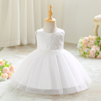 Kūdikių suknelė 1–3 metų – nėrinių siuvinėjimas, krikšto suknelė su šalu, poliesteris 65% / pamušalas 35% medvilnė