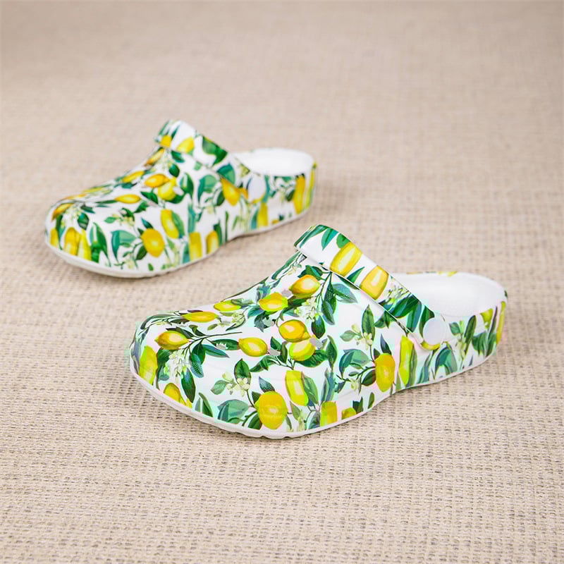 Unisex EVA basutės su perforacijomis — Personalizuojamos jūsų paveikslėliu, EVA viršutinė dalis ir padas, pado storis 1.5–3.5 cm, kvėpuojančios, neslidžios