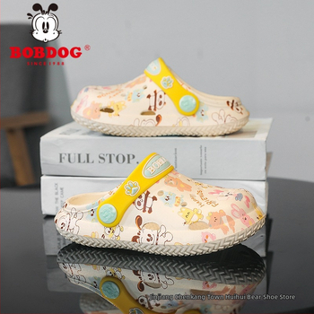 Babudou vaikų sandalai - EVA viršus, be pamušalo, amžiaus 4–12 metų, unisex paplūdimio sandalai, vasara 2025