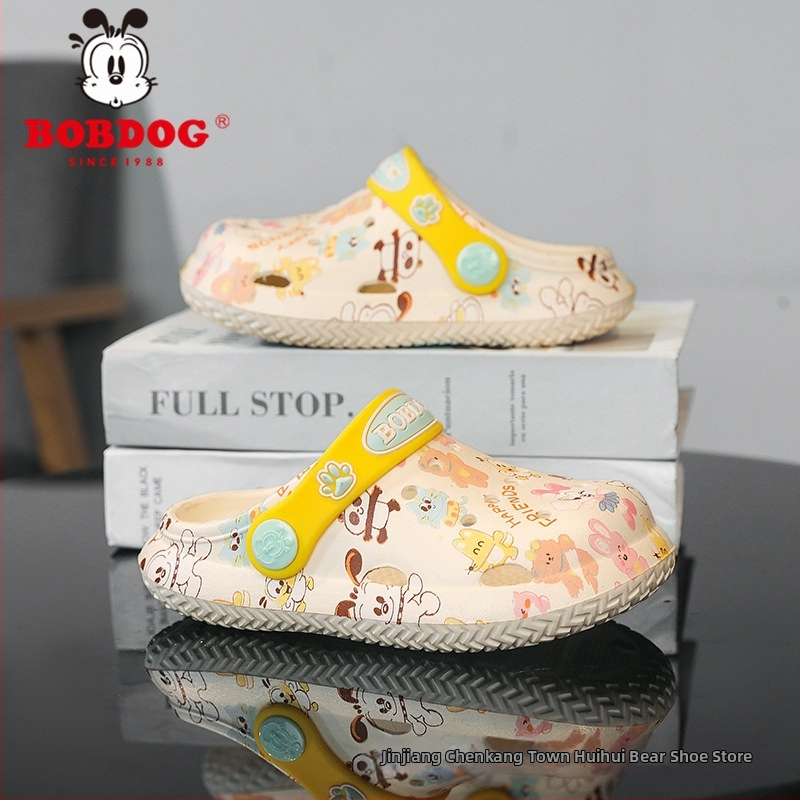 Babudou detské sandále - EVA vrchná časť, bez podšívky, pre vek 4–12 rokov, plážové topánky unisex, leto 2025