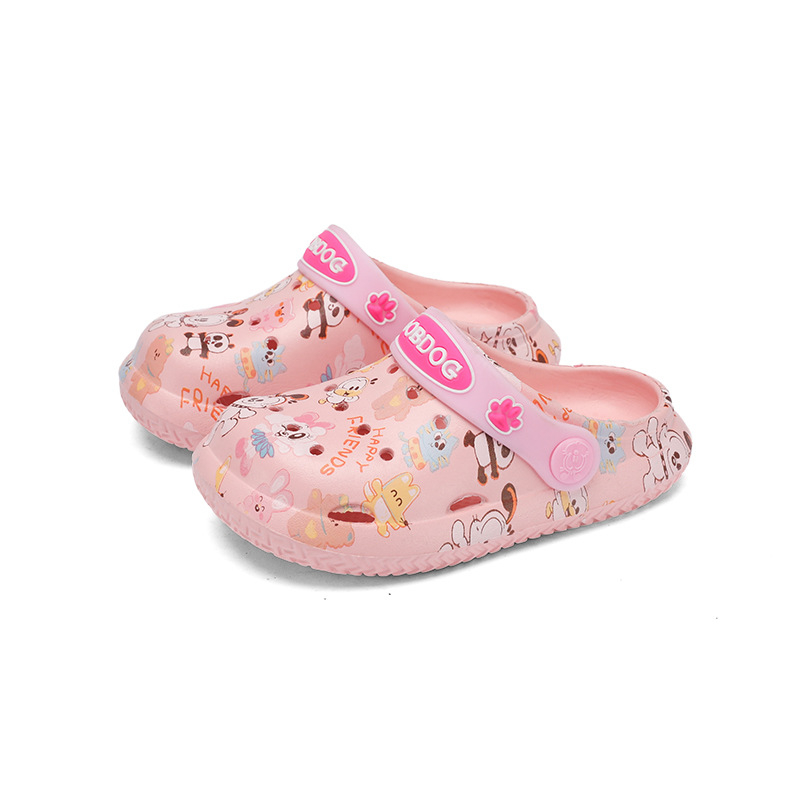 Babudou vaikų sandalai - EVA viršus, be pamušalo, amžiaus 4–12 metų, unisex paplūdimio sandalai, vasara 2025