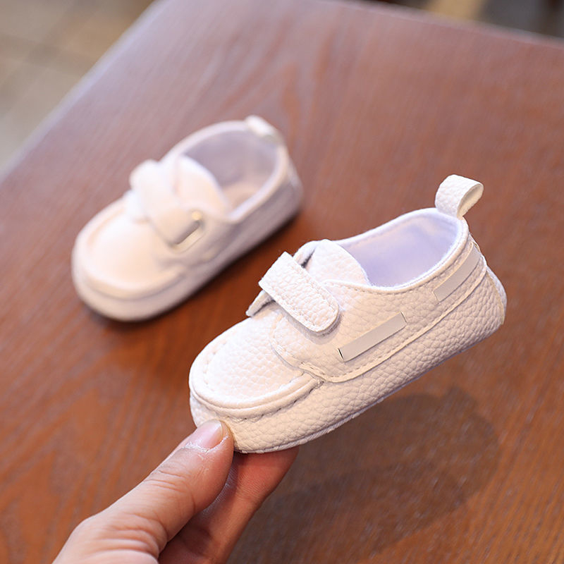 Kūdikio berniukų sportbačiai – kvėpuojanti viršutinė dalis iš dirbtinės odos, anti-slip minkšta padas, 12-36 mėn