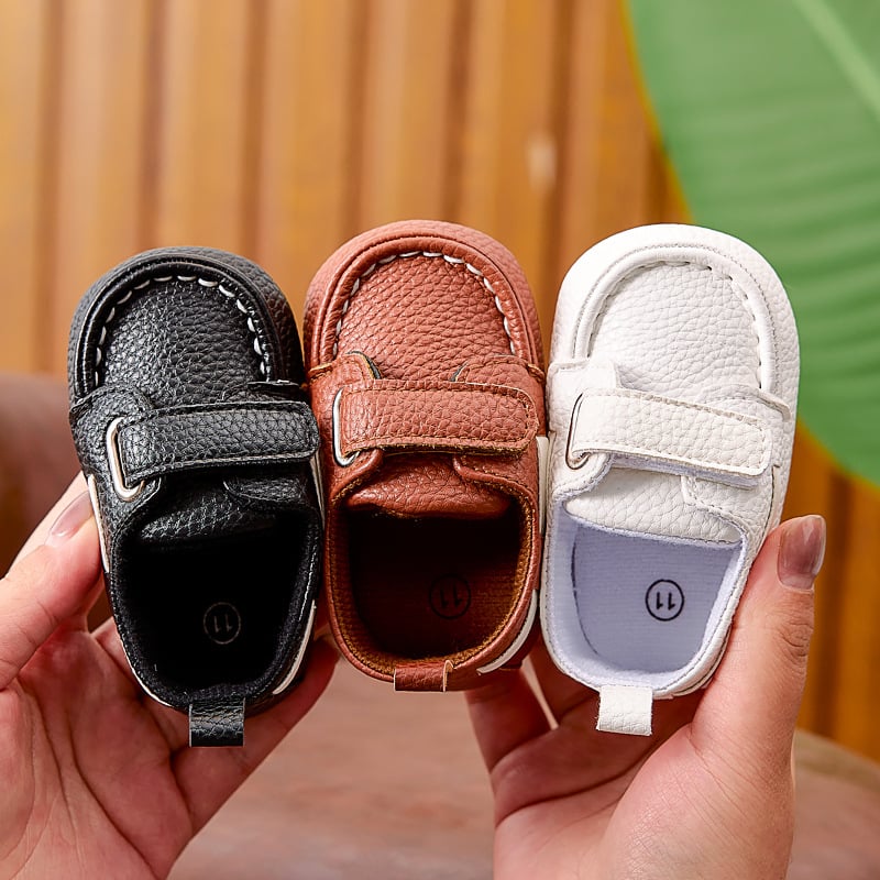 Mažylių bateliai, Korėjiečių stiliaus, kvėpuojantys, PU viršus, Velcro užsegimas, amžius 12–36 ir 24–48 mėnesiai