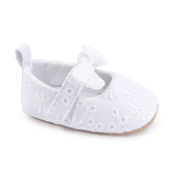 Princesės stiliaus bateliai mergaitėms, viršus medvilninis, kvėpuojantys, neslystantys, 12-36 mėnesių