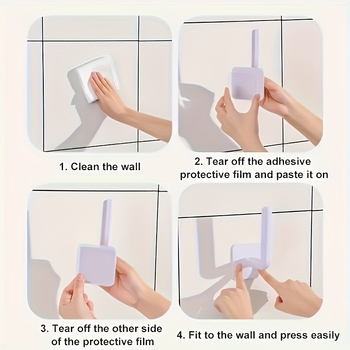 Daugiafunkcinė vonios rankšluosčių kabykla — PET medžiaga; montavimas su sriegiais; daugiau nei 8 sluoksniai; stilus: įrankių laikymo stovas