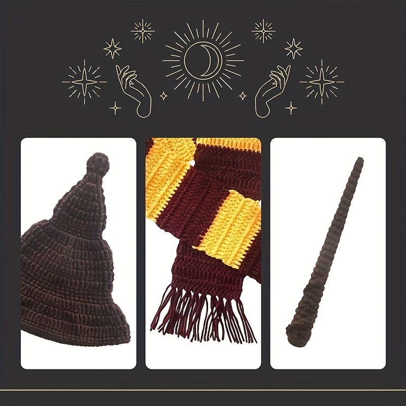 Ziemas adīta cepure zīdaiņiem — silta, vēja izturīga, kakla aizsardzība, poliestera audums, viziera mala ar izliektu priekšējā daļu un koniska forma