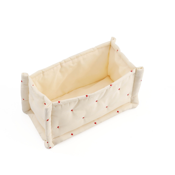 Кошница за съхранение с точкова шарка за пелени, за мляко на прах и играчки, преносима, модерен минималистичен стил, пролет 2025